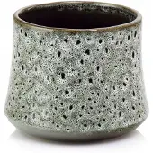 Polnix Glaçure Keramiek Pot 17x13cm - Stijlvol & Handgemact
