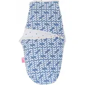 Motherhood Moederschap Baby Inbakerdoek - Blauw Classics - Anti-koliek & Slaapondersteuning