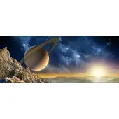 Dimex Fotobehang - Spacescape 375x150cm - Vliesbehang