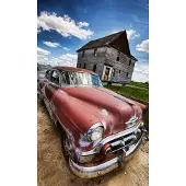 Dimex Fotobehang - Veteran Car 150x250cm - Vliesbehang