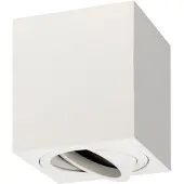 LEDVION - LED Opbouwspots - Dimbaar - Wit ø80mm - IP20 - GU10