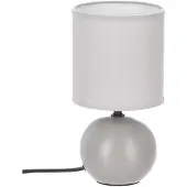 Atmosphera Tafellamp Timeo Grijs - 25 cm x 13 cm