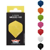 Bull's Mezzo 100 No.2 Green Flights | 5-Pack