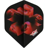 Bull's Chaos Red NO2 - Dart Flights