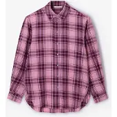 Sissy-Boy Paars geruite blouse | Maat: M