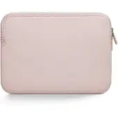 Trunk Neoprene Sleeve MacBook Neo 13 – Duurzame Neopreen Buitenlaag – Zacht Pluche Interieur – Wasbaar op 30 Graden - Roze