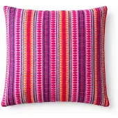AW Gifts Classic Cushion Cover - Neon Stripes - 45x45cm