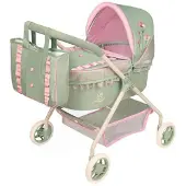 De Cuevas Toys Botanic Doll Baby Stroller Roze Kinderen