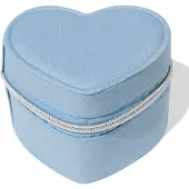 HEMA Sieradendoos 12x12x8cm Denim Hart