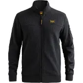 PME Legend Tussenjas 'Sweatshirt with jacquard pattern and flight pocket' donkerblauw