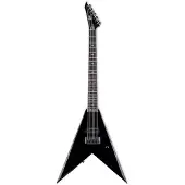 Esp Ltd Jack Simmons JS-7 Baritone Black elektrische gitaar met koffer
