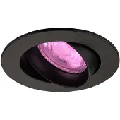 LEDVION - SMART LED Inbouwspot Rio - Zwart - Dimbaar