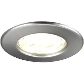 LEDVION - LED Inbouwspot - Dimbaar - 5W - 2700K - Ø84mm - IP65 - RVS