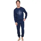 Pastunette Pyjama lang 'Cloud Navigator' donkerblauw