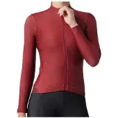 Castelli - Women's Espresso Thermal 2 Jersey - Fietsshirt M, rood