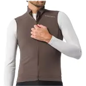 Castelli - Espresso 2 Vest - Fietsbodywarmer S, bruin