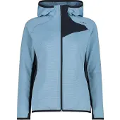 CMP - Women's Jacket Fix Hood 36G1816 - Fleecevest 34, blauw