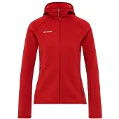Mammut - Women's Aconcagua Midlayer Hooded Jacket - Fleecevest S, rood