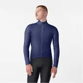 Castelli - Competizione Thermal L/S Jersey - Fietsshirt M, wit