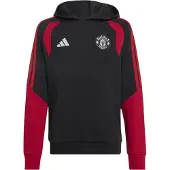 Adidas Manchester United Hoodie 2026-2027 Kids Zwart Rood Wit