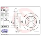 Brembo 09.D942.11 Remschijf