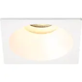 LEDVION – LED Inbouwspot Vierkant 81x81mm – Wit – Dimbaar – Kantelbaar – GU10 – 2700K – 3W – IP20