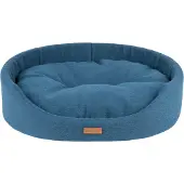 Amiplay Montana XL Ovaal Hondenkussen Blauw - Comfortabel & Duurzaam