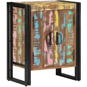 vidaXL Schoenenkast 56 x 35 x 70 cm Massief gerecycled hout