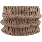Maximo - Kid's Tube gerippt - Sjaal One Size, bruin