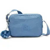 Kipling Schoudertas 'Abanu' lichtblauw