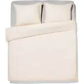 HEMA Dekbedovertrek 240x200/220cm zacht katoen beige (beige)