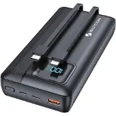 Siltcon Powerbank 30000mAh - USB-C 22.5W - LED Display