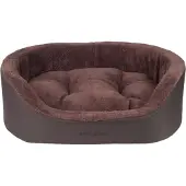 Amiplay Aspen S Hondenkussen Ovaal Bruin - Comfortabel & Duurzaam