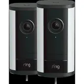 Ring Spotlight Camera Pro 2e Generatie Bedraad Zwart Duo Pack