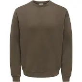 Only & Sons Sweatshirt 'LARRY ' grijs
