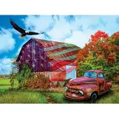 Sunsout Puzzel: Patriottische Weiden - 1000-delige puzzel