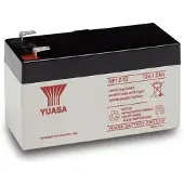 Yuasa NP 1,2-12: Onderhoudsvrije VRLA-accu, 12V, capaciteit 1,2 Ah