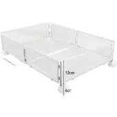 OEM Opbergbox, inklapbaar design, eenvoudig te verplaatsen, wit