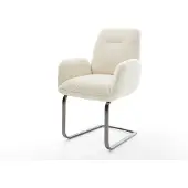 DELIFE Sledemodel Zoa-Flex teddy beige sledemodel vlak grafiet pocketveer kern