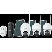 Reolink Argus B430 3-Pack + Solar Panel + D340W + Chime