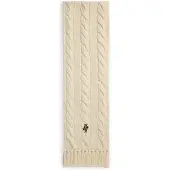 Ralph Lauren Sjaal crème / navy / chocoladebruin
