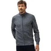 State of Art Cardigan Zip Grey | Antraciet | Maat XL