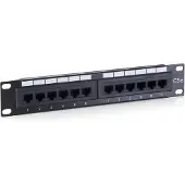 Equip 12 x RJ-45 Cat.5e 1U