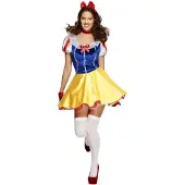 Smiffys Fever Fairy Tale Sneeuwwitje - maat S