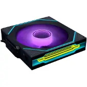 Lian Li UNI FAN SL-INF PC-ventilator Zwart (b x h x d) 120 x 28 x 122 mm