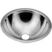 Hak RVS inbouwwastafel, Ø30,5cm