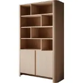 Lookway Kast DESTINY, eikenhout Vicenza, met twee deuren en open planken