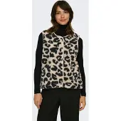 ONLY Bodywarmer 'ONLBABY' greige / zwart