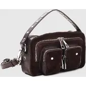 Núnoo Helena Suede Chocolade Tas