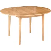 Beliani ECHO - Uitschuifbare eettafel - Lichtbruin - 107/137x107cm - MDF